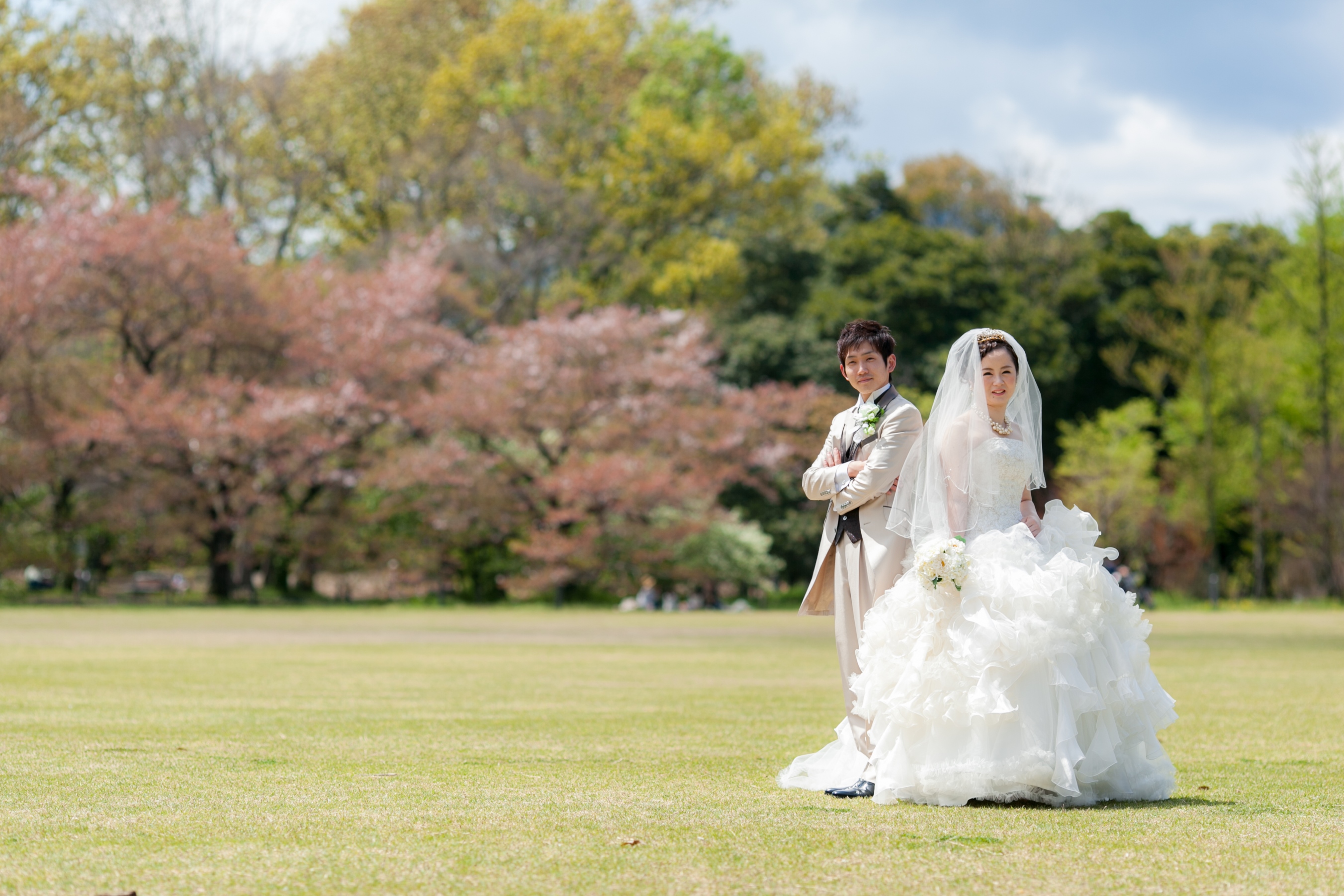 【京都×前撮り】ガーデン＆町家でのドレスフォト❤