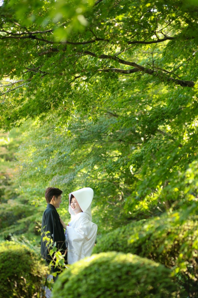 京都和婚レポート♡【八大神社結婚式】