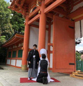 薫風そよぐ京都・紫野結婚式