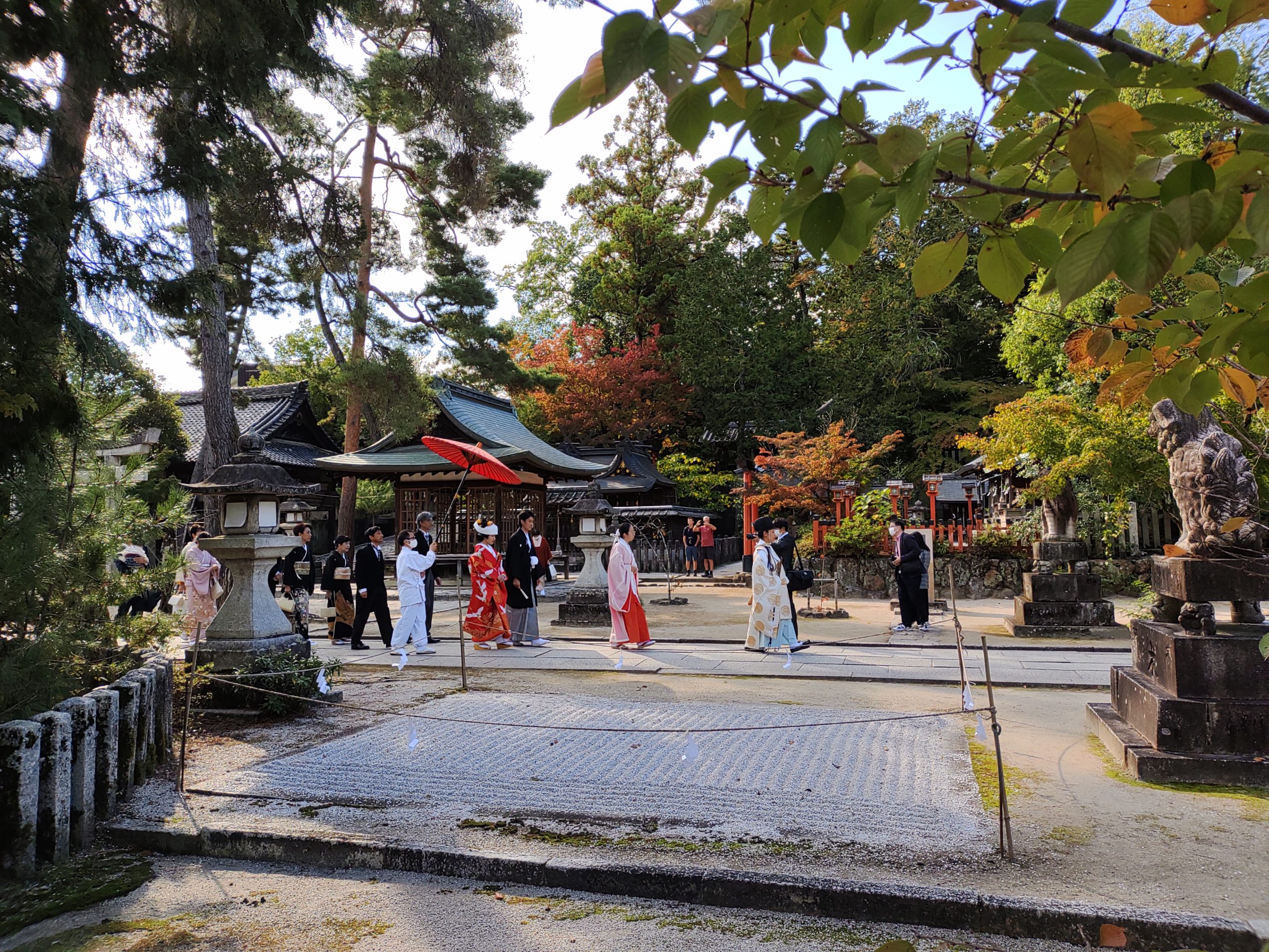 京都紫野　今宮神社での結婚式