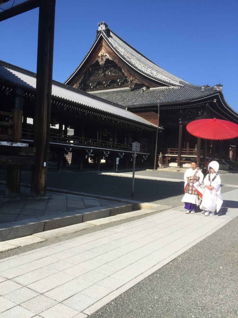 【京都仏前式】晴天の中での西本願寺結婚式！