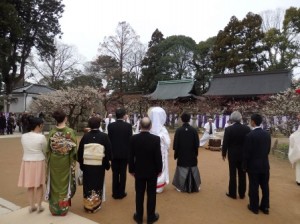 【挙式レポート2】北野天神太鼓でお祝い♪