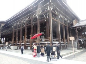 【京都結婚式レポート】西本願寺での挙式♪