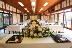 【京都料亭結婚式】山ばな平八茶屋～大広間とお庭～